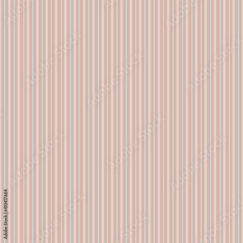 Vector seersucker pink striped seamless pattern background. Classic preppy shirting vertical stripe repeat backdrop. Pastel textural fabric style ticking design. All over print for summer fabric.