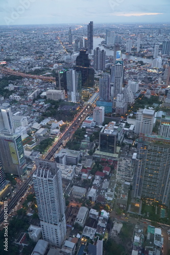 Bangkok is a city of contrasts. Skyscrapers. Parks