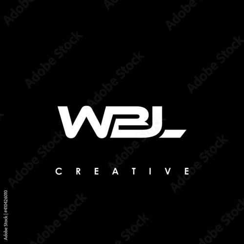 WBL Letter Initial Logo Design Template Vector Illustration