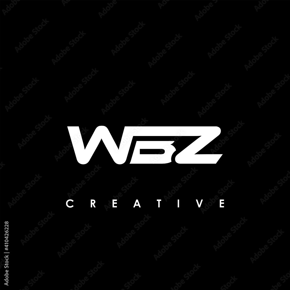WBZ Letter Initial Logo Design Template Vector Illustration WBZ Letter Initial Logo Design Template Vector Illustration