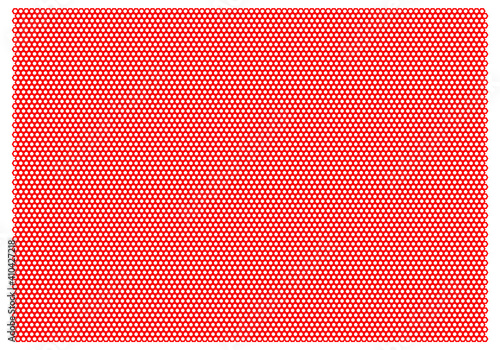 Red Mesh-Net Vector On White Background 