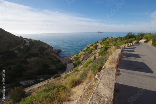 Fototapeta Naklejka Na Ścianę i Meble -  Naturaleza de Benidorm, paraiso de vacaciones