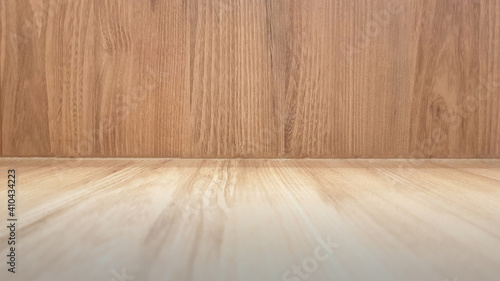 Wood texture, suitable for making product displays. © photobuay