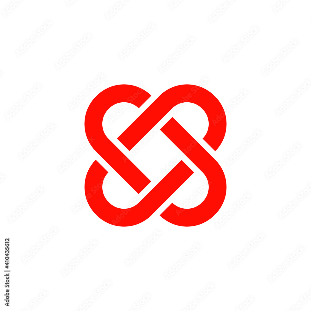 monogram logo design with geometry monogram logo design with geometry