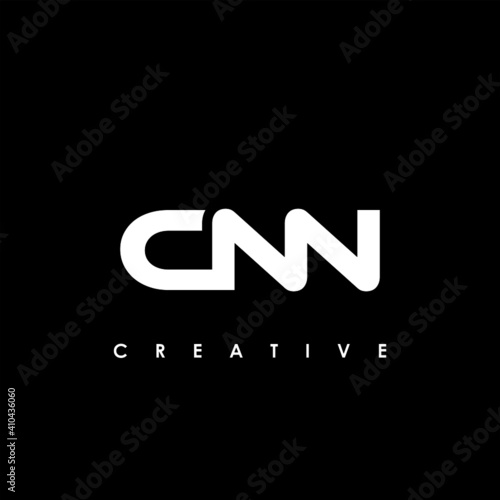 CNN Letter Initial Logo Design Template Vector Illustration photo