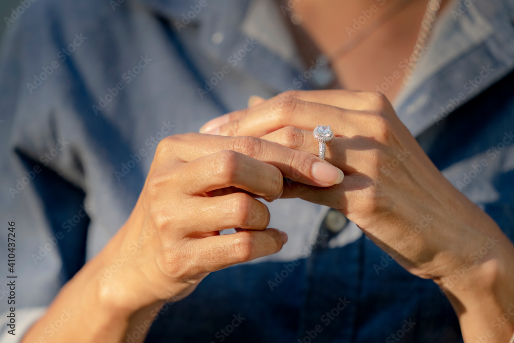 Sad Wife Take off the diamond wedding ring from finger. Quarrel fight of breakup Conflict, bad relationships. Depressed female suffer Major Depressive Disorder Problem from Dysfunctional Family Sad Wife Take off the diamond wedding ring from finger. Quarrel fight of breakup Conflict, bad relationships. Depressed female suffer Major Depressive Disorder Problem from Dysfunctional Family