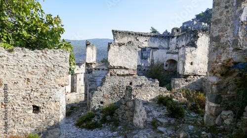 Fototapeta Naklejka Na Ścianę i Meble -  Kayakoy Old Ghost Town, Turkey
