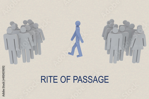 Принти на полотні RITE OF PASSAGE concept
