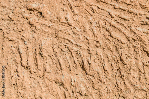 Old clay wall as background