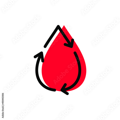 Blood donors icon