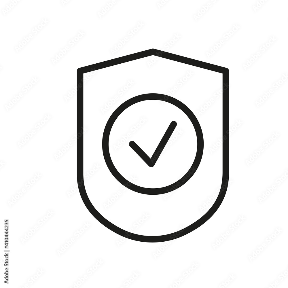 Outline Vector Icon Shield, Protect, Defense Outline Vector Icon Shield, Protect, Defense