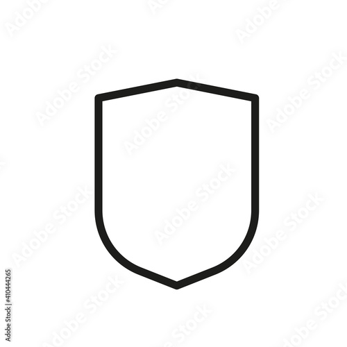 Free Download Outline Vector Icon Shield, Protect, Defense - GFXLoad