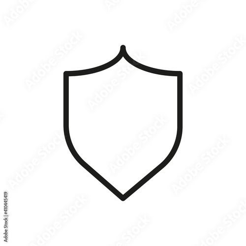 Outline Vector Icon Shield, Protect, Defense