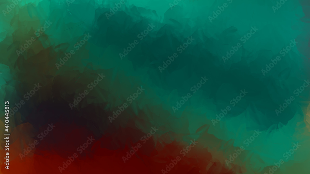 Brushed Painted Abstract Background. Brush stroked painting. Strokes of paint. 2D Illustration.