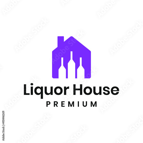 Liquor house logo