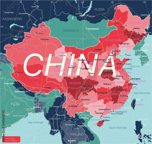 China country detailed edit...