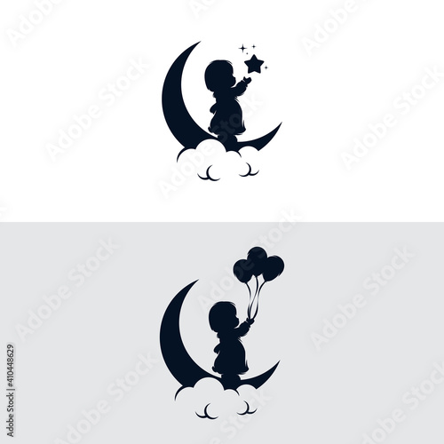 Reaching Stars Logo Design Template