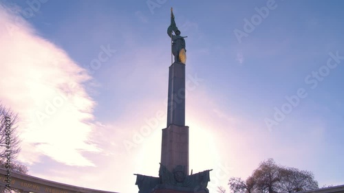 Memorial for fallen Russian soldiers at Schwarzenbergplatz, Vienna