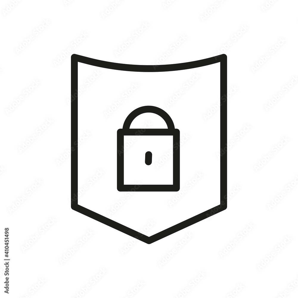 Outline Vector Icon Shield, Protect, Defense Outline Vector Icon Shield, Protect, Defense