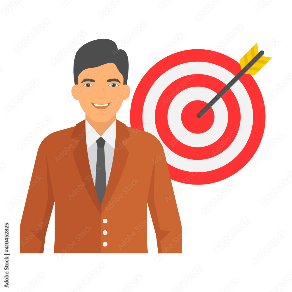 Employees Target Program Concept, hrm symbol on white background, Dartboard and bunch of people vector color icon design, business character stock illustration, Executive with Dartboard and Arrow Sign Employees Target Program Concept, hrm symbol on white background, Dartboard and bunch of people vector color icon design, business character stock illustration, Executive with Dartboard and Arrow Sign