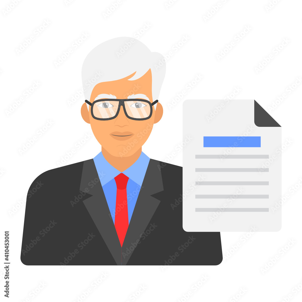 Academic and practical qualifications and public concept vector color icon design, hrm symbol on white background, business character stock illustration Academic and practical qualifications and public concept vector color icon design, hrm symbol on white background, business character stock illustration