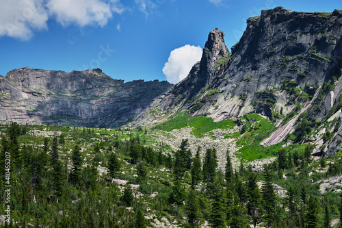 National park Ergaki. Summer.