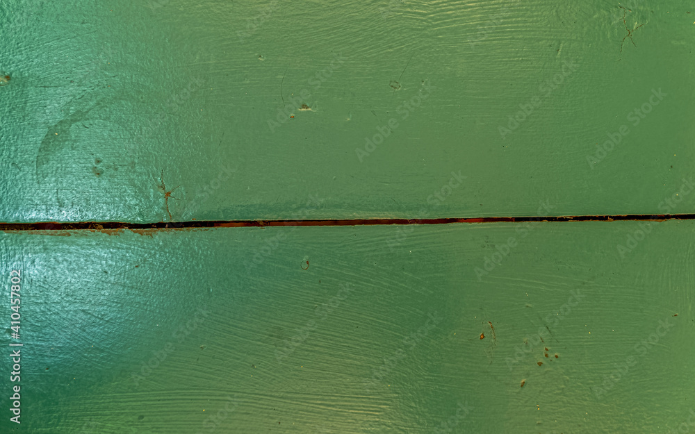 green painted wood surface closeup, colorful background green painted wood surface closeup, colorful background