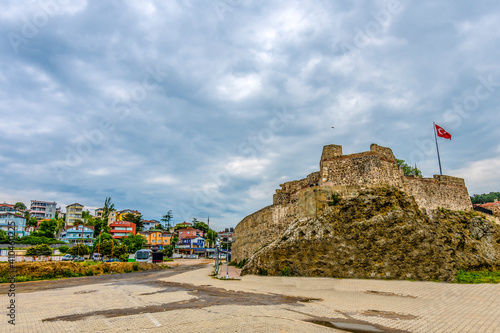 Photography Riva Castle view near Black Sea in Istanbul