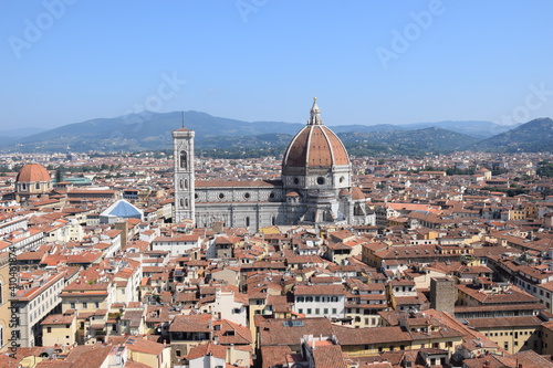Vue panoramique à Florence