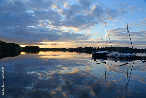 Abend am Schwielochsee