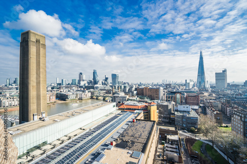 LONDON, UK - 17 FEBRUARY, 2017: Tate is an institution that houses the United Kingdom's national collection of British art, and international modern and contemporary art.