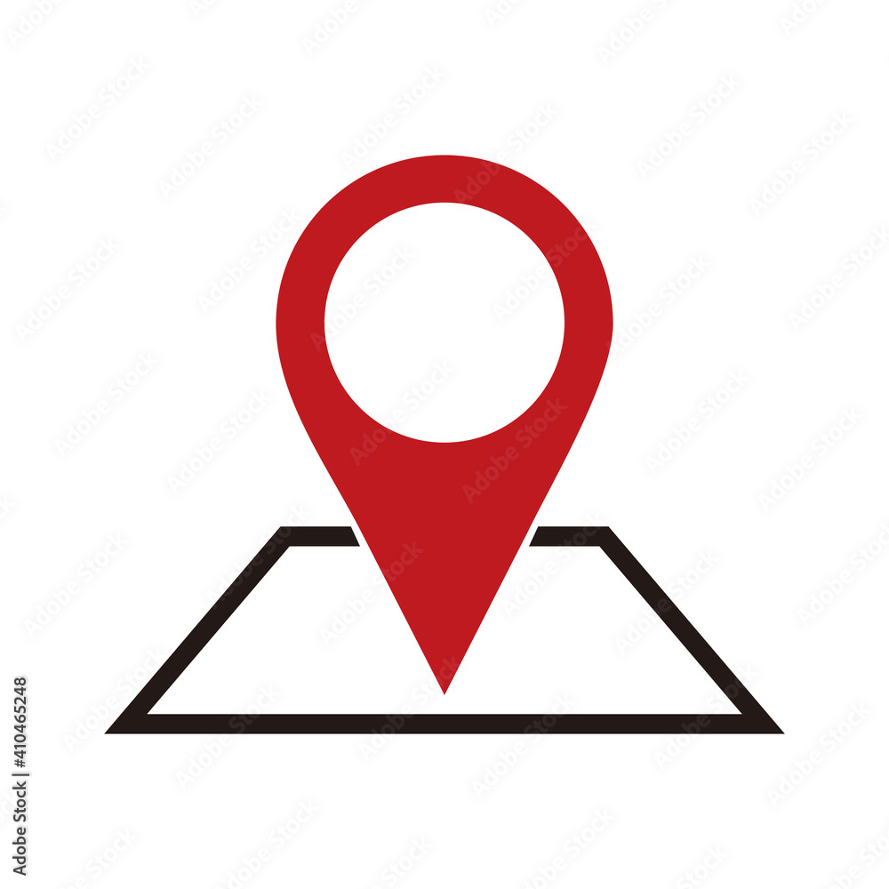 Location vector icon isolated,map pin,pin marker with flat style Location vector icon isolated,map pin,pin marker with flat style