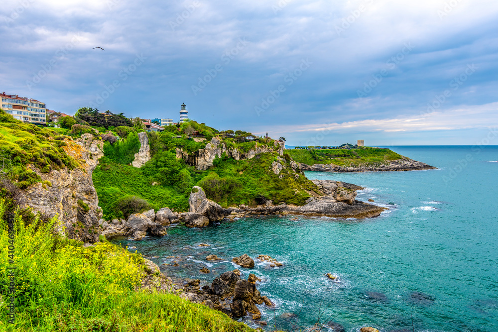 Sile Town coastline view in Istanbul