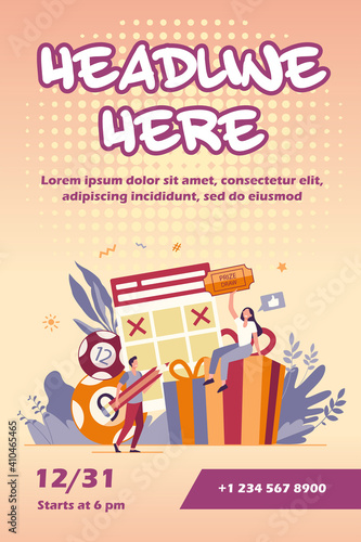 Prize draw concept