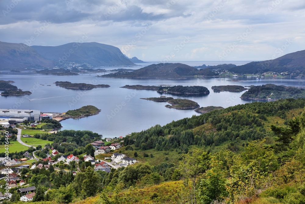 Norway landscape - Ulsteinvik Norway landscape - Ulsteinvik