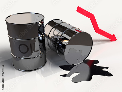 Oil decline