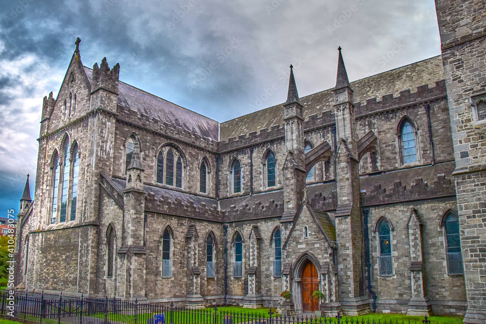 Fototapeta premium irish gothic cathedral