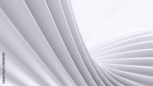 Creative shapes conceptual background. Abstract architectural wallpaper.