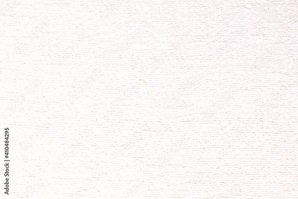 Naklejka premium Natural linen material textile canvas texture background