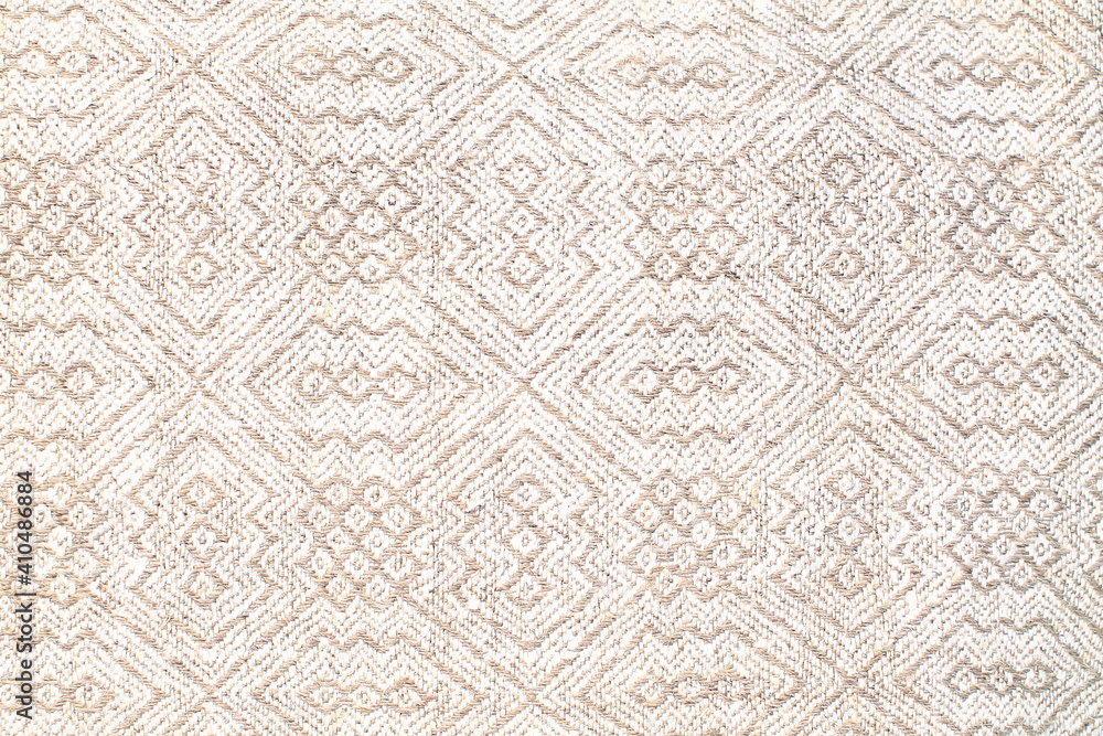 Fototapeta premium Natural linen material textile canvas texture background