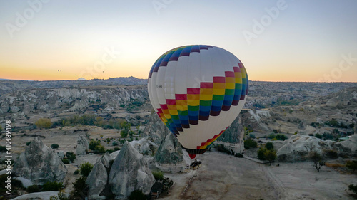 Hot air balloon flight in Cappadocia © Alla Ovchinnikova