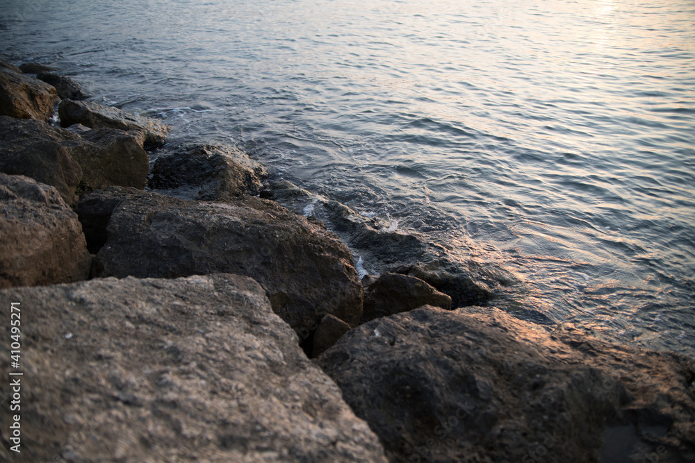 rocks in the sea rocks in the sea