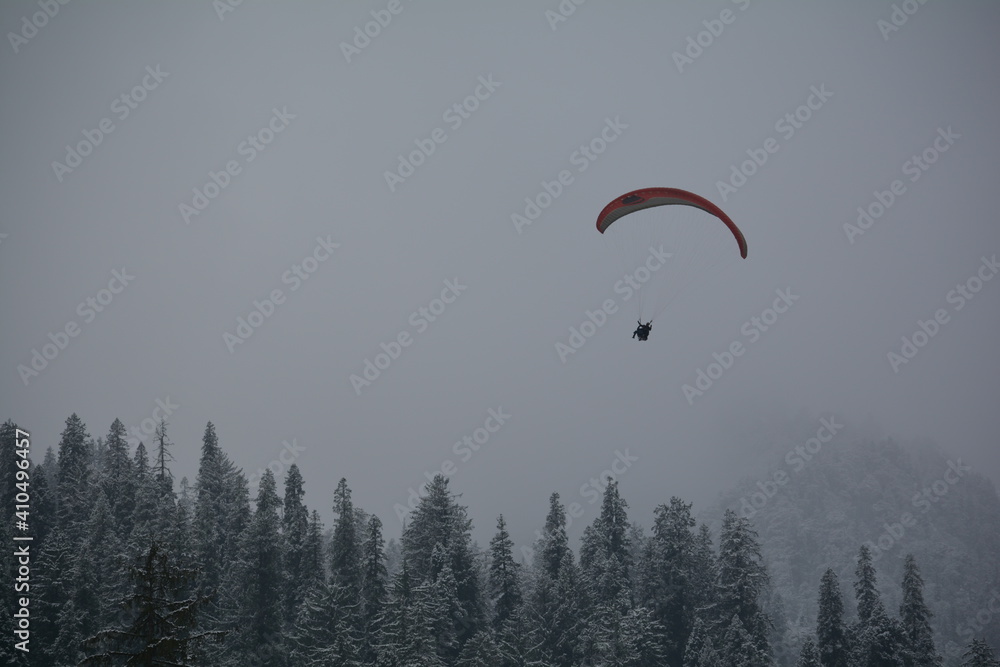 snowfall at solang valley , manali india snowfall at solang valley , manali india