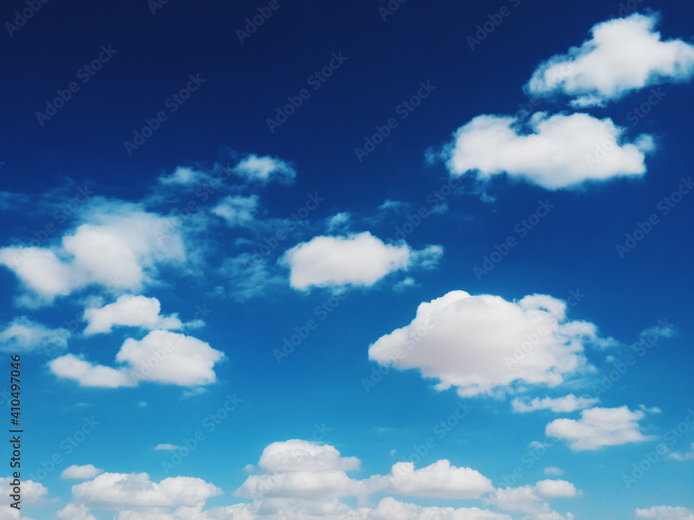 Fototapeta premium blue sky with clouds