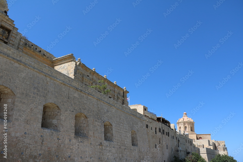 Historic old town of Mdina in Malta