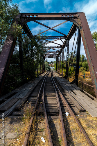 Old Railroad Bridge in Pullman, WA