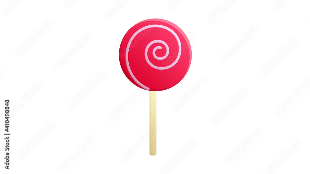sweet round caramel on a stick, on a white background, illustration. appetizing red lollipop, sugar candy. snack for children while planting a circus or zoo sweet round caramel on a stick, on a white background, illustration. appetizing red lollipop, sugar candy. snack for children while planting a circus or zoo