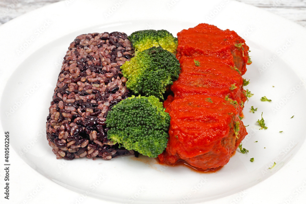 Healthy Lunch Three Colour