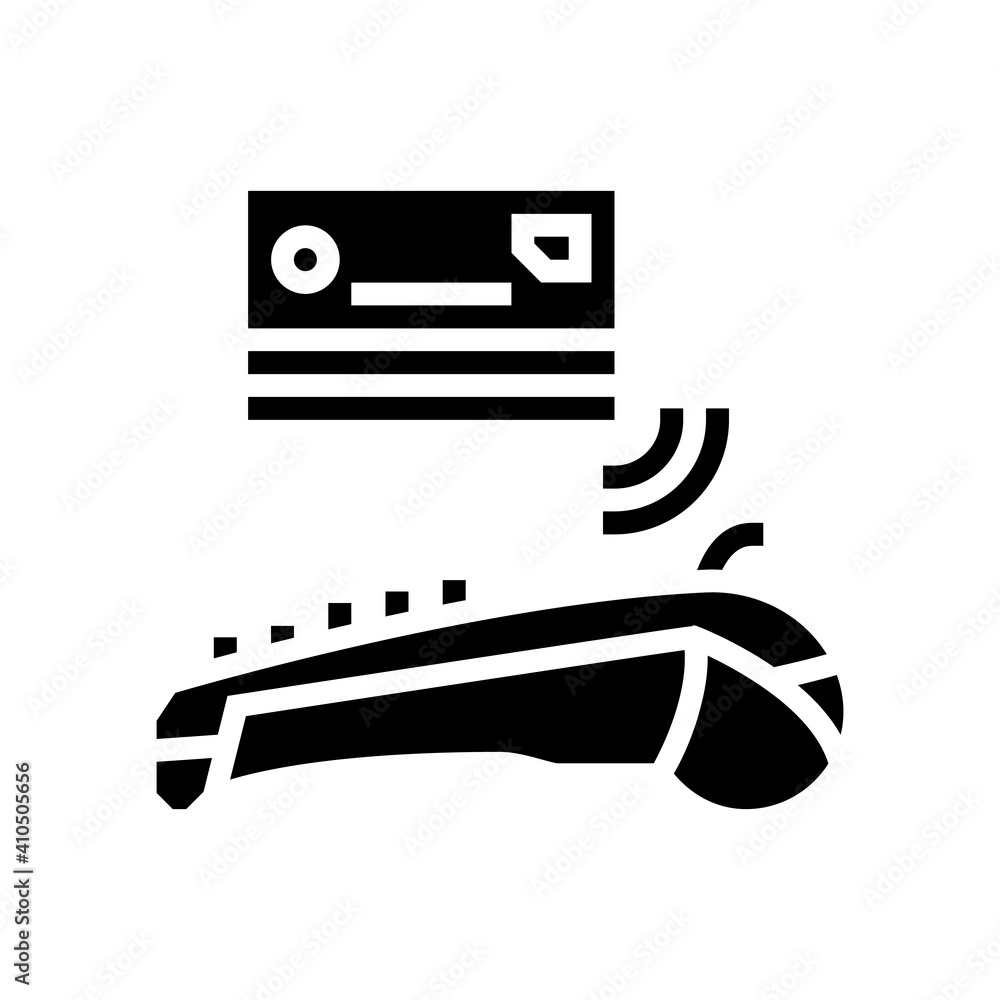 card contactless payment pos terminal glyph icon vector. card contactless payment pos terminal sign. isolated contour symbol black illustration card contactless payment pos terminal glyph icon vector. card contactless payment pos terminal sign. isolated contour symbol black illustration