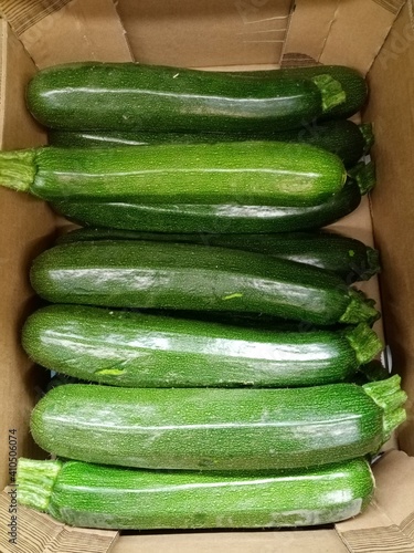 zucchini on the table